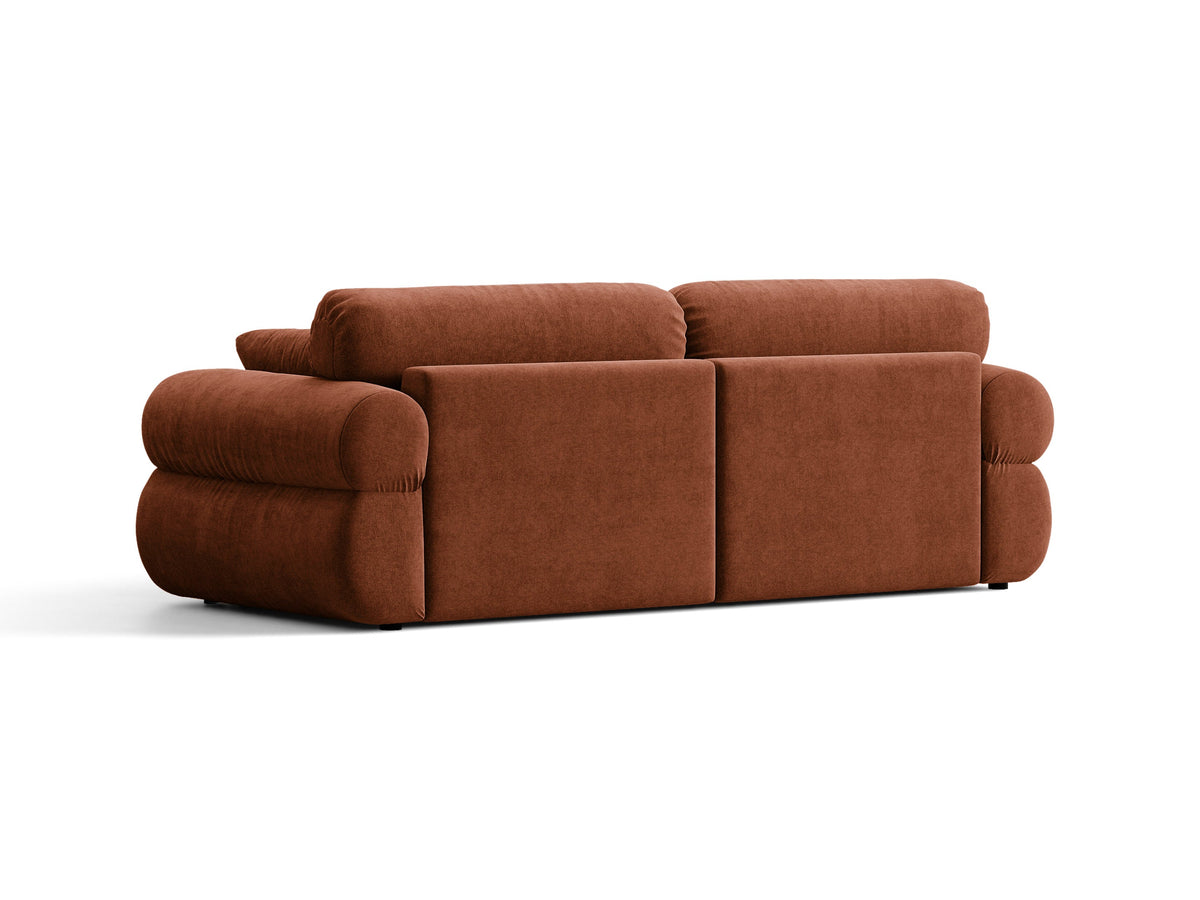 Ophelia Sofa in Velluto 3 Posti Liberty - Brick
