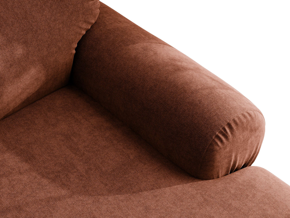 Ophelia Sofa in Velluto 3 Posti Liberty - Brick