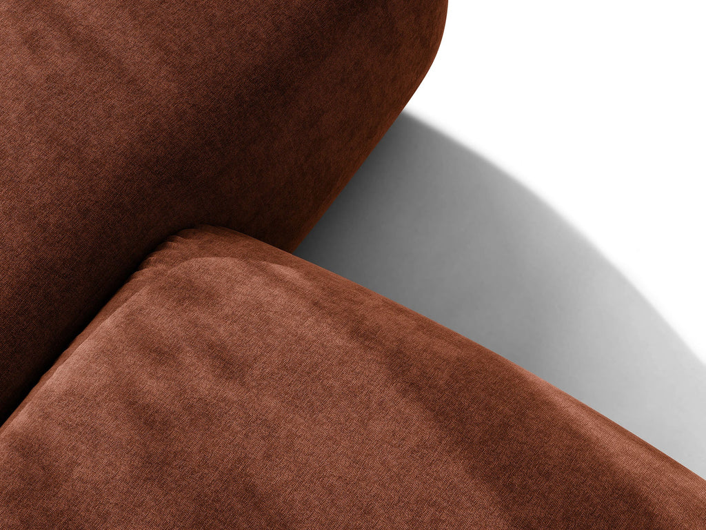 Ophelia Sofa in Velluto 3 Posti Liberty - Brick