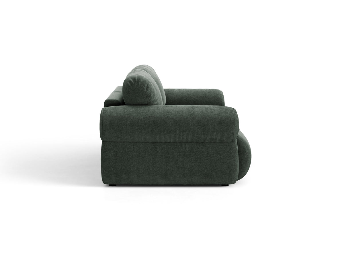 Ophelia Sofa in Velluto 3 Posti Liberty - Moss verde