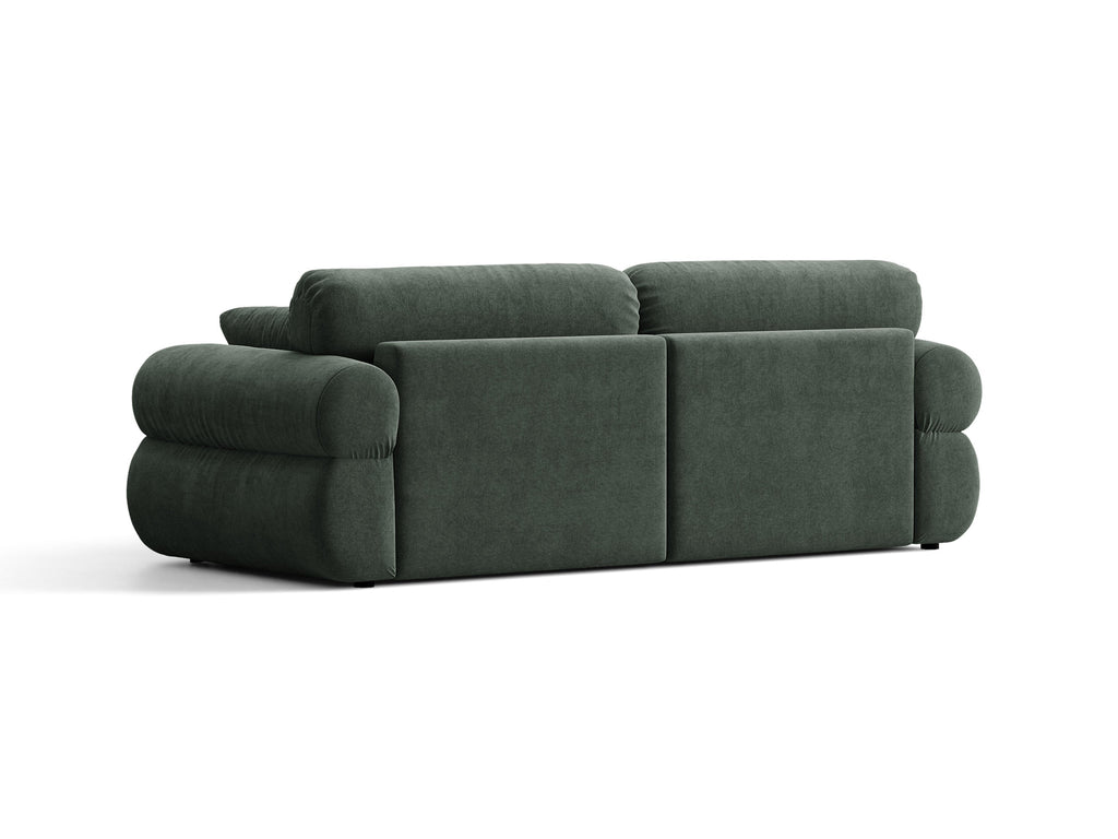 Ophelia Sofa in Velluto 3 Posti Liberty - Moss verde