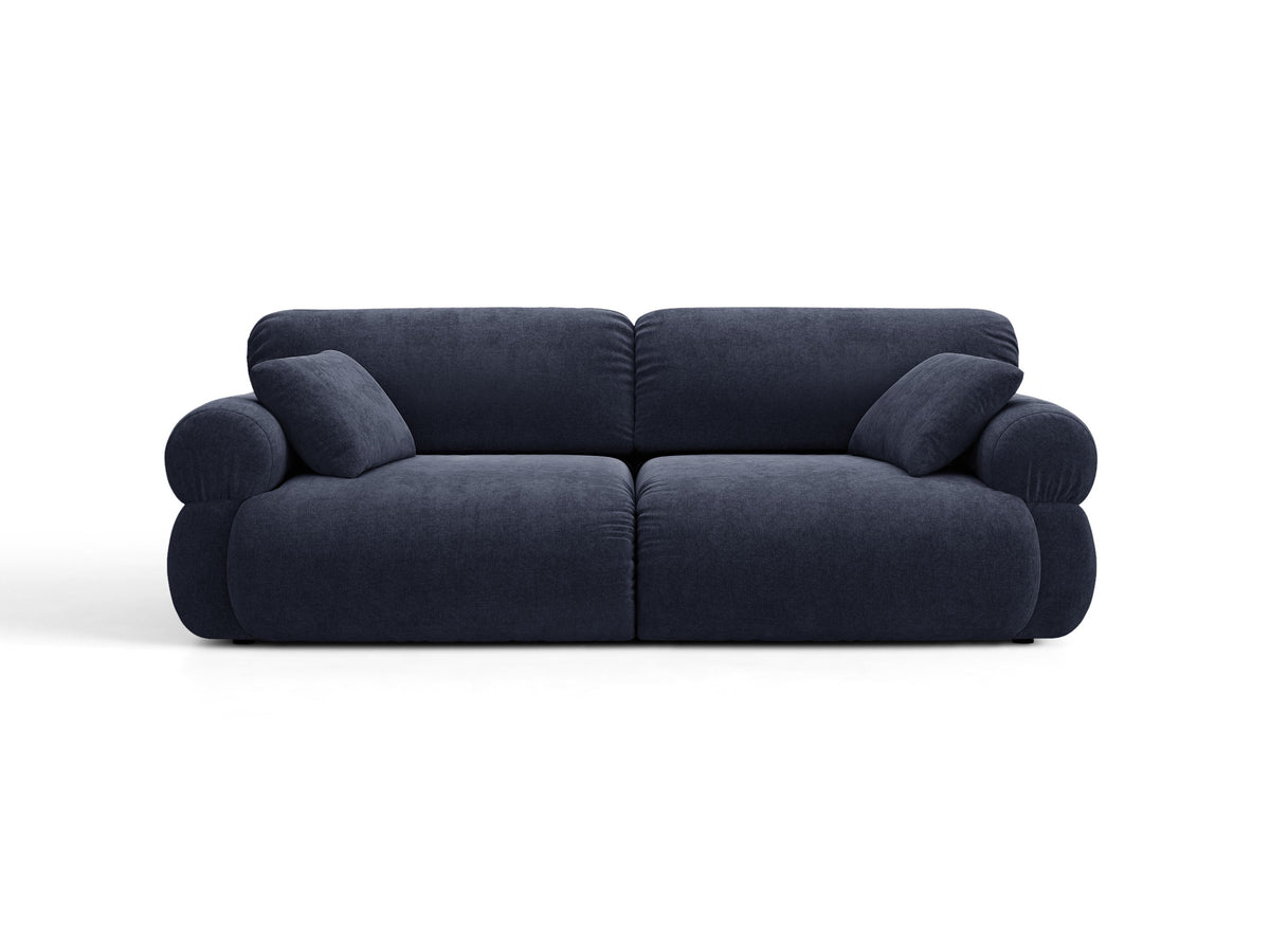 Ophelia Sofa in Velluto 3 Posti Liberty - Blu navy
