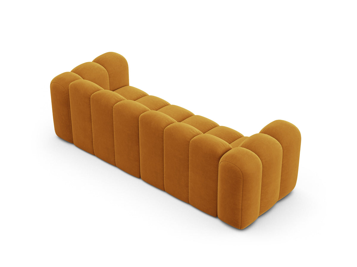 Lupine Divano componibile 3 Posti Venus - Giallo