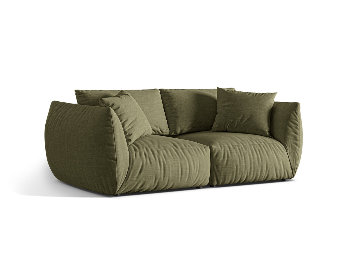 Chris Divano componibile 3 Posti Lins - Verde chiaro