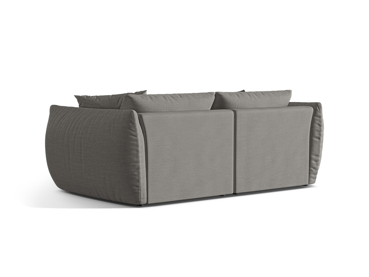 Chris Divano componibile 3 Posti Lins - Grigio caldo