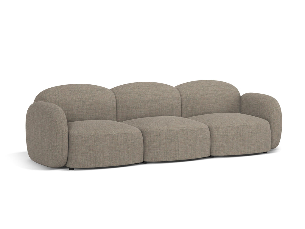 Blair Divano 3 Posti Baltimore - Melange marrone grigio