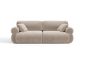 Ophelia Sofa in Velluto 3 Posti Salvador - Beige