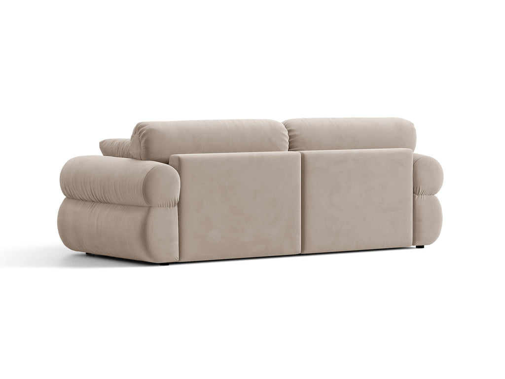 Ophelia Sofa in Velluto 3 Posti Salvador - Beige