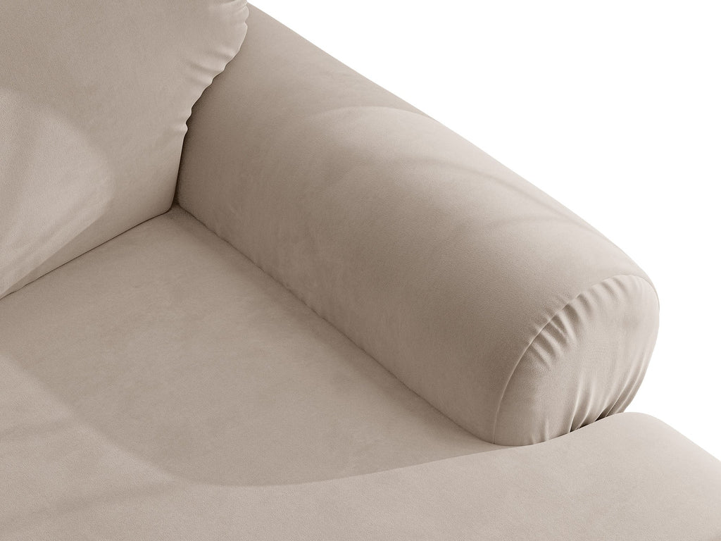 Ophelia Sofa in Velluto 3 Posti Salvador - Beige