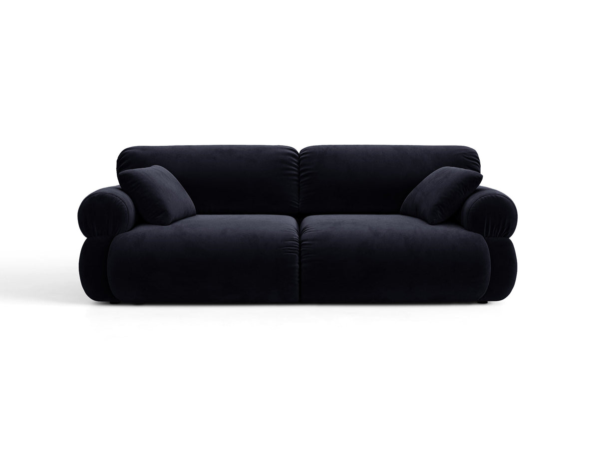 Ophelia Sofa in Velluto 3 Posti Salvador - Blu reale