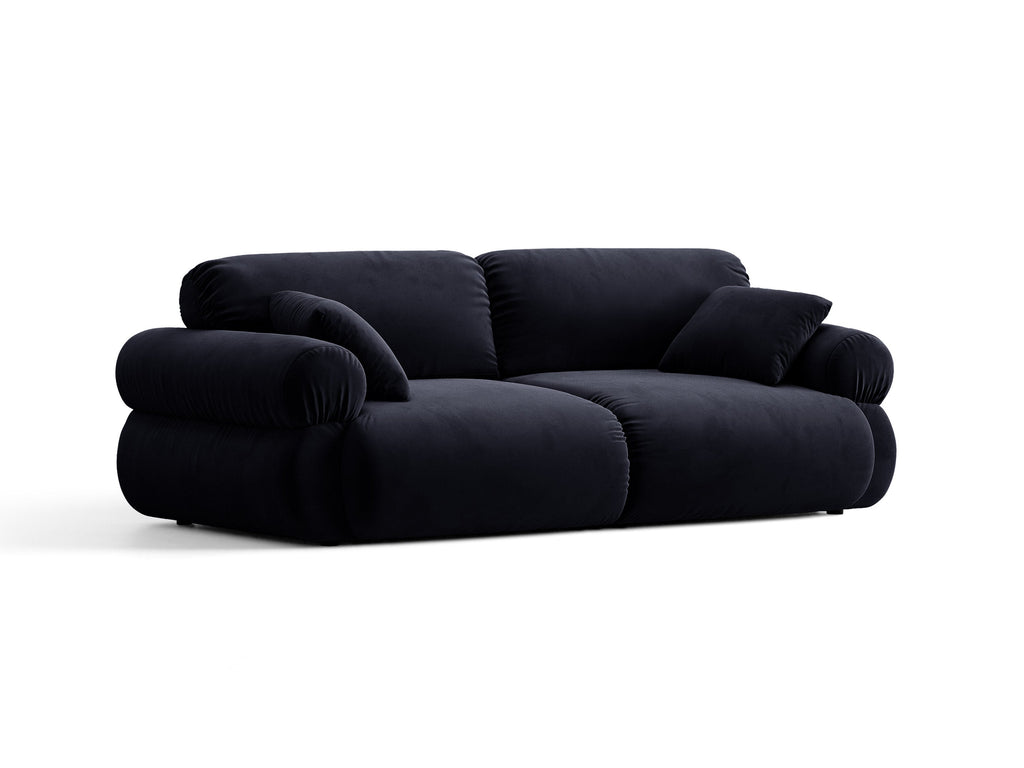 Ophelia Sofa in Velluto 3 Posti Salvador - Blu reale