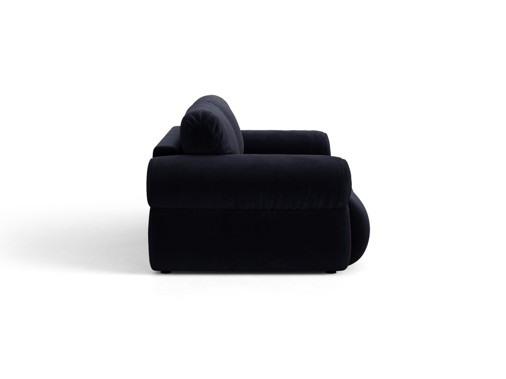 Ophelia Sofa in Velluto 3 Posti Salvador - Blu reale
