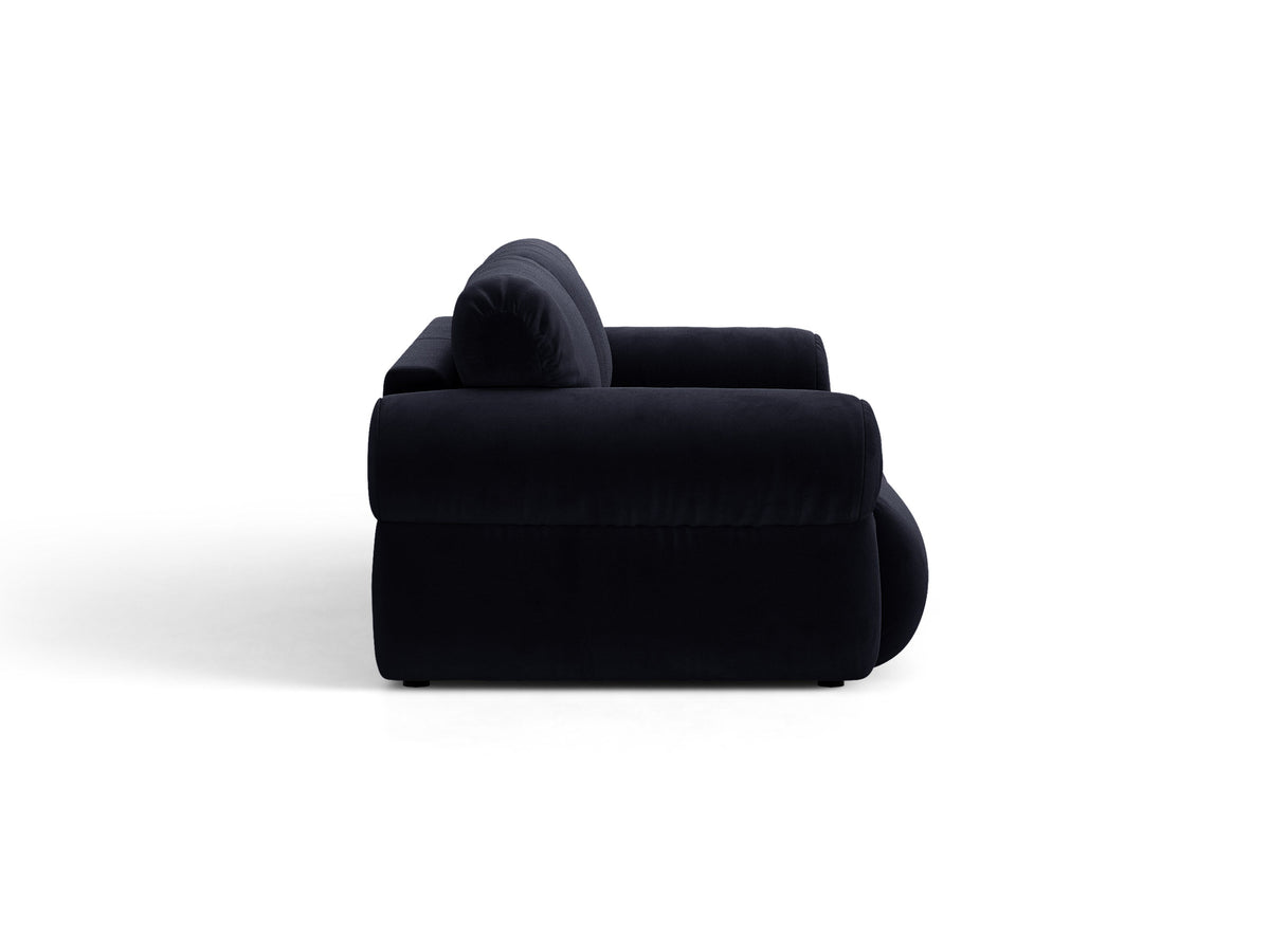 Ophelia Sofa in Velluto 3 Posti Salvador - Blu reale