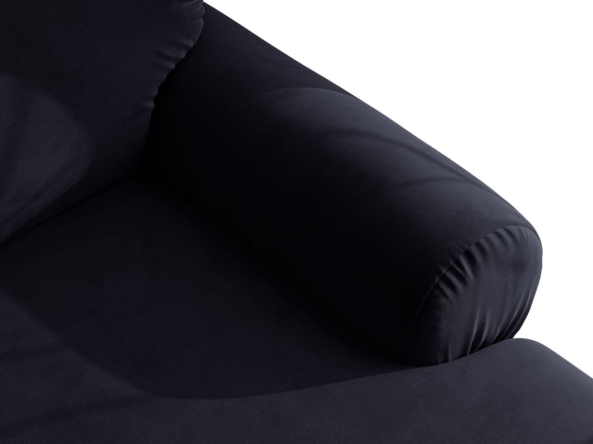 Ophelia Sofa in Velluto 3 Posti Salvador - Blu reale