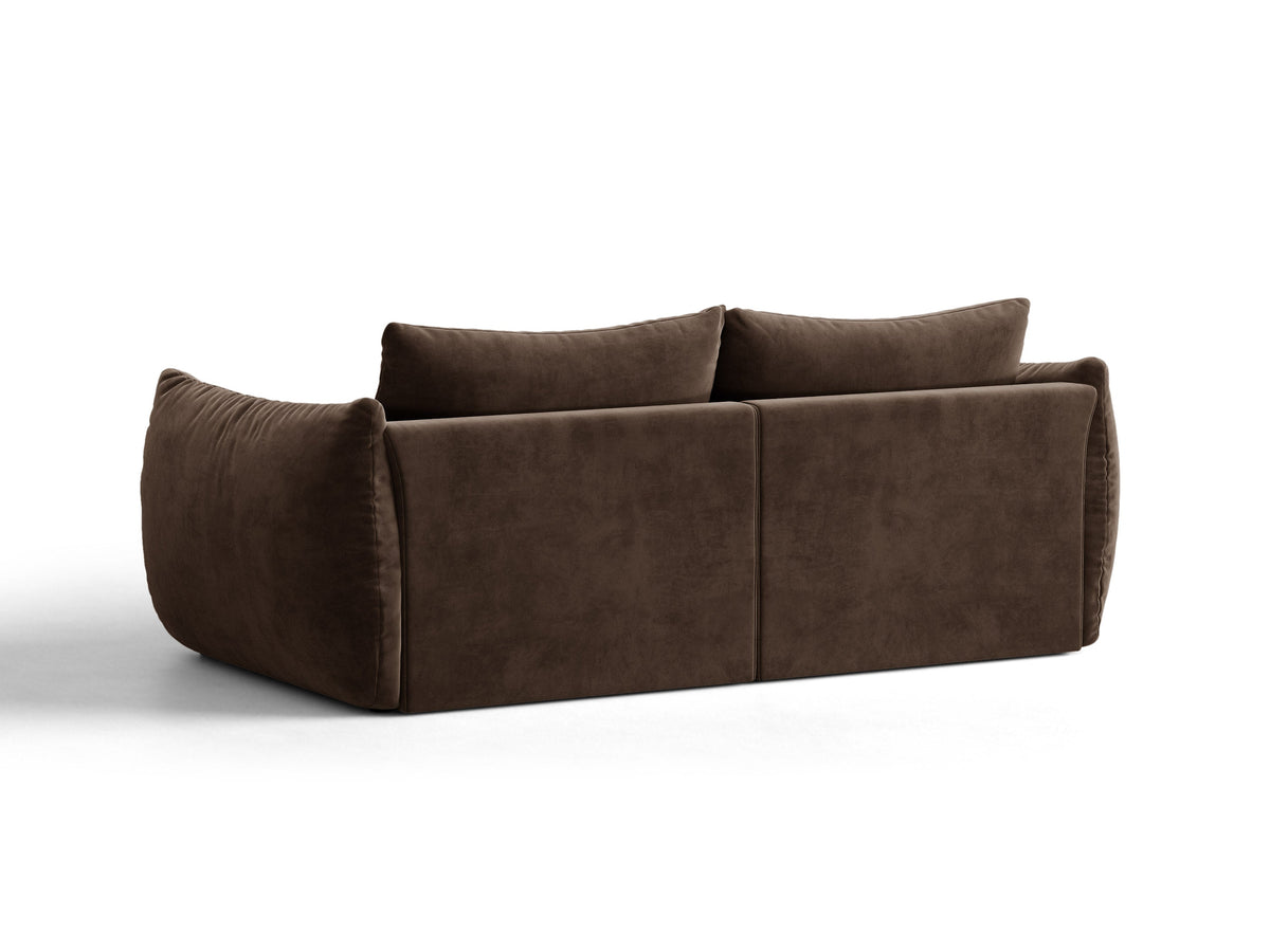 Bloom Divano componibile 3 Posti Bluvel - Marrone scuro