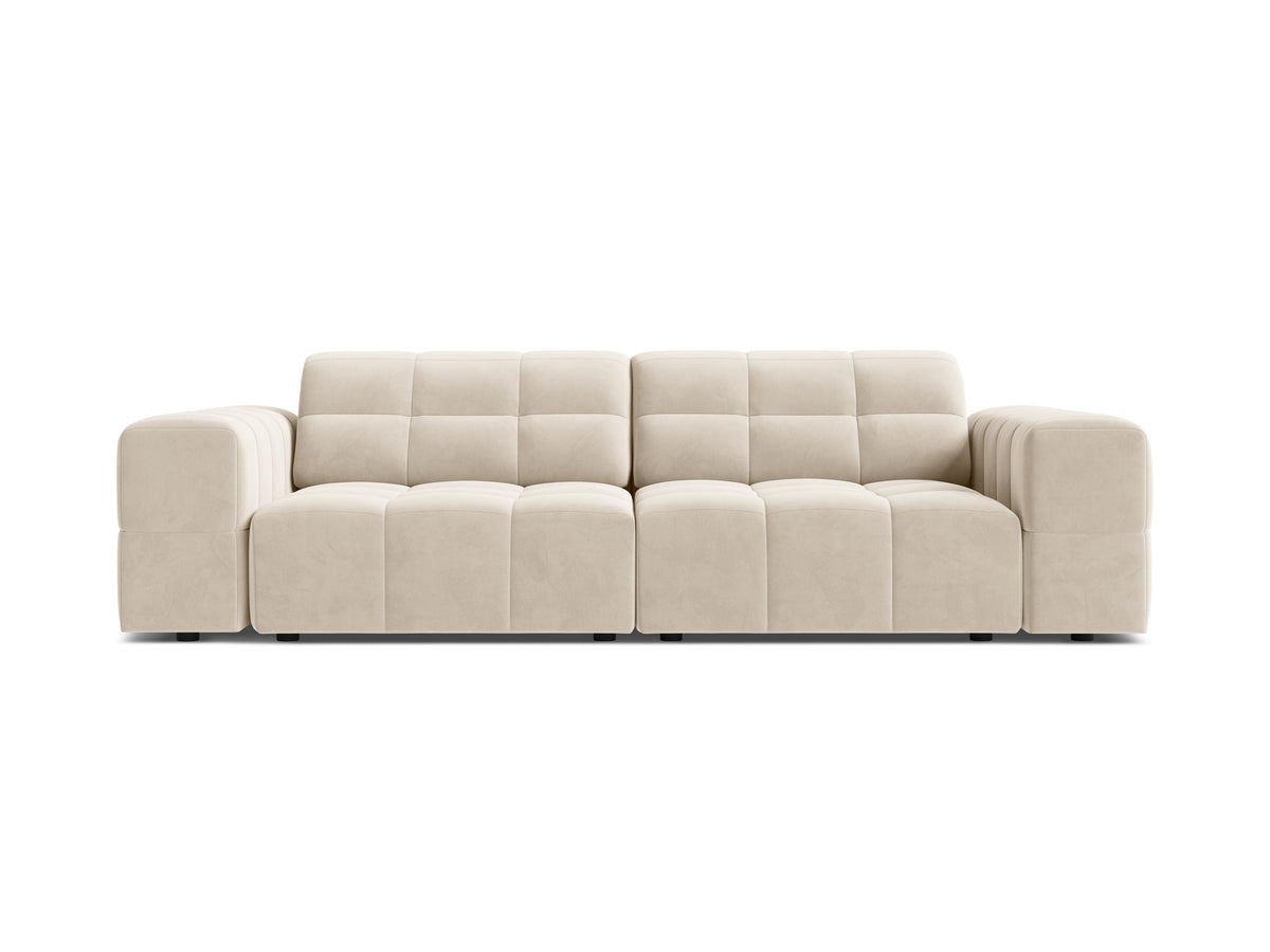 Jennifer Divano 3 Posti Bluvel - Beige chiaro