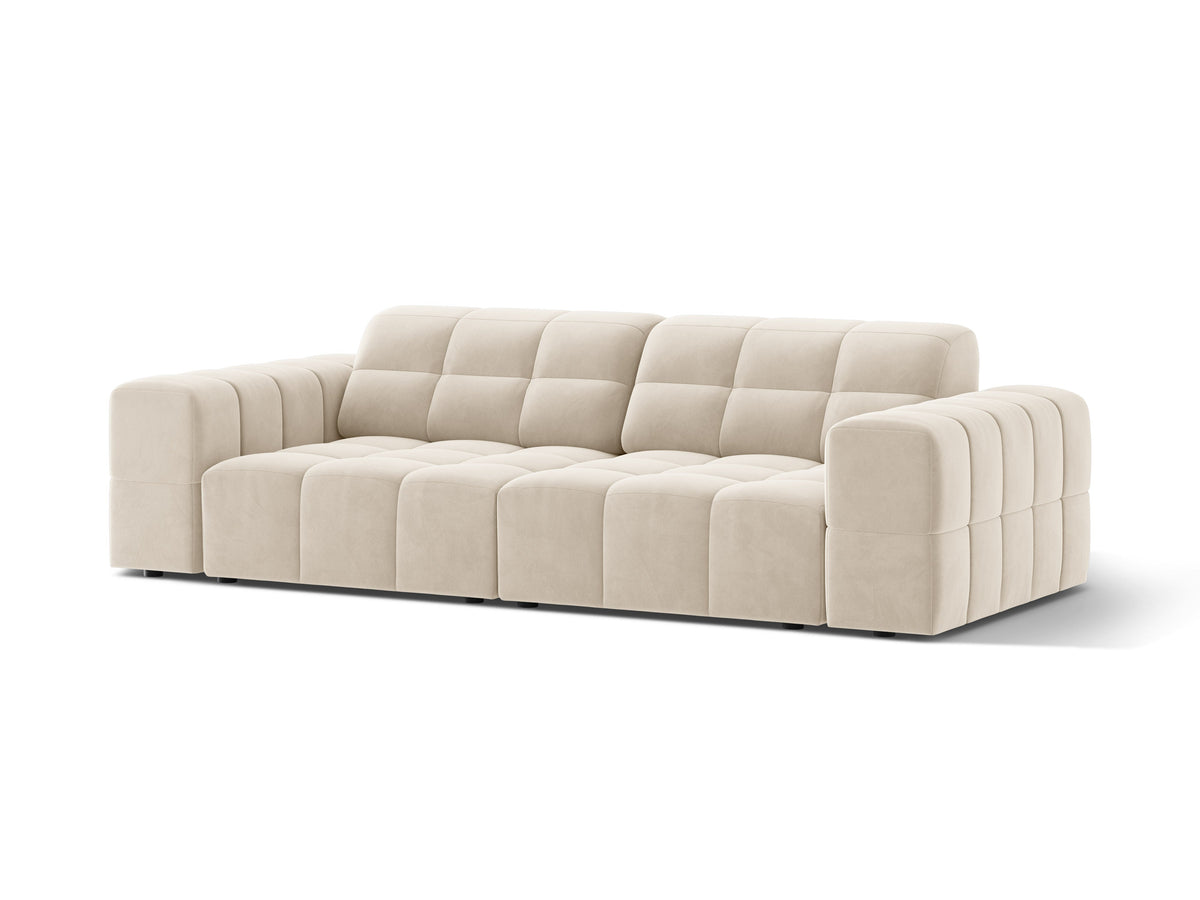 Jennifer Divano 3 Posti Bluvel - Beige chiaro