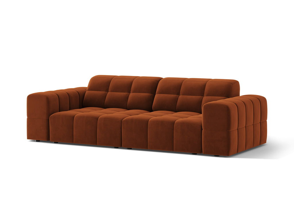 Jennifer Divano 3 Posti Bluvel - Terracotta