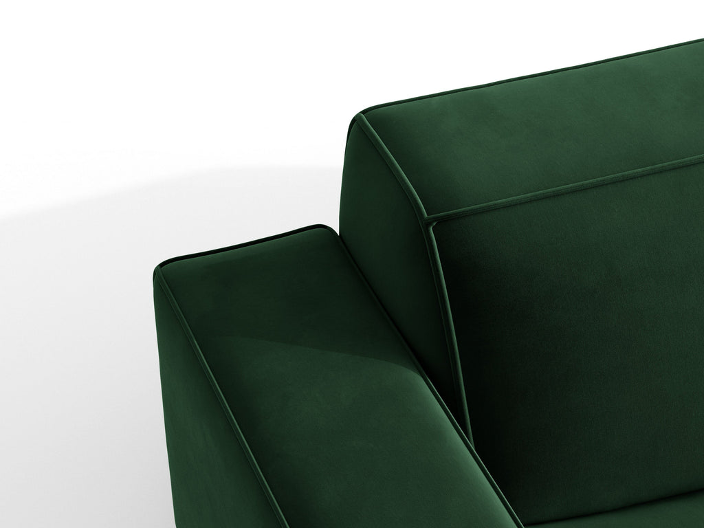 Jodie Divano componibile 3 Posti Bluvel - Verde bottiglia