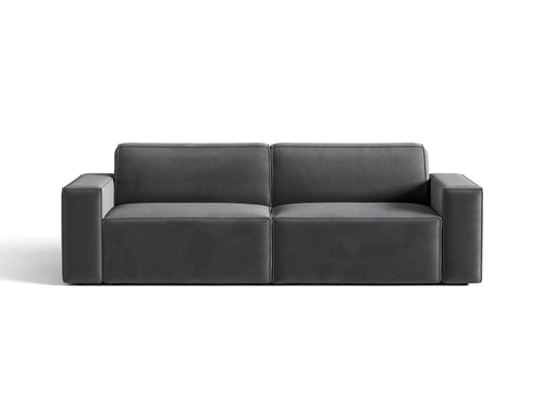 Jodie Divano componibile 3 Posti Bluvel - Grigio