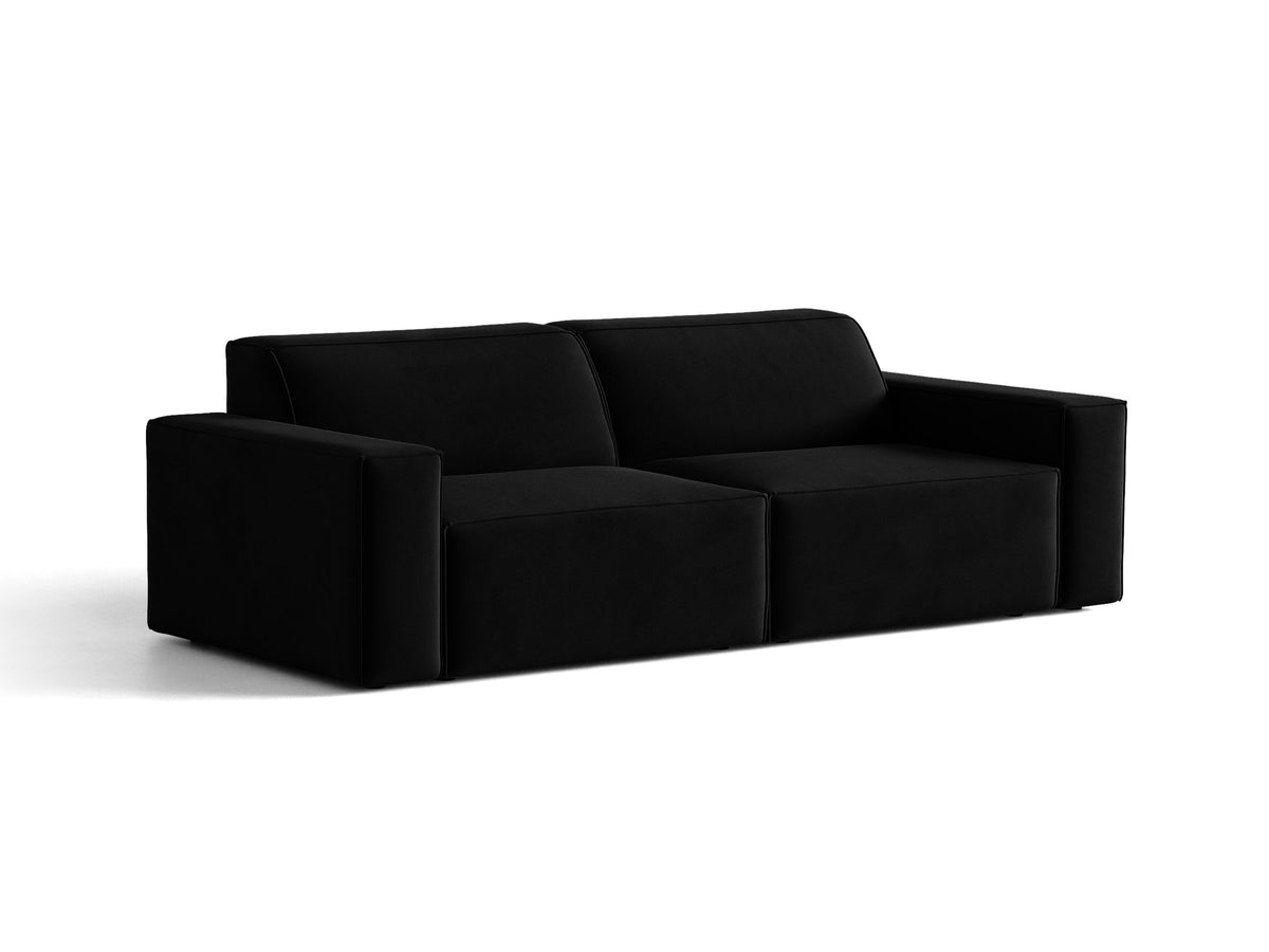 Jodie Divano componibile 3 Posti Bluvel - Nero