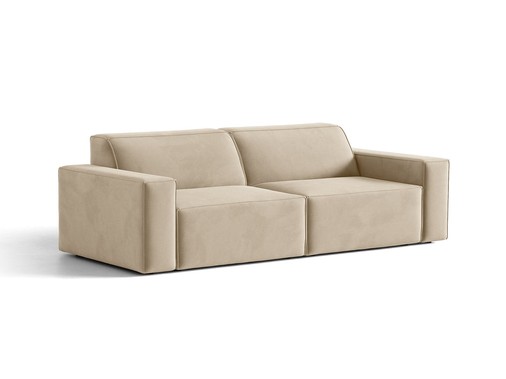 Jodie Divano componibile 3 Posti Bluvel - Beige scuro
