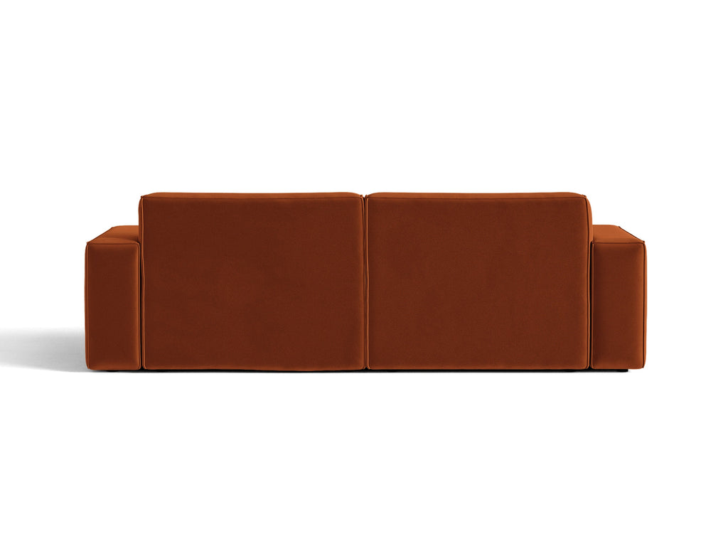 Jodie Divano componibile 3 Posti Bluvel - Terracotta