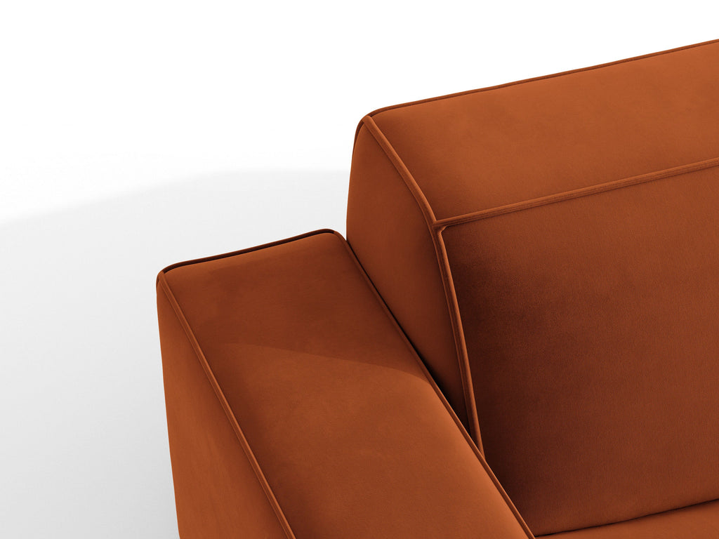 Jodie Divano componibile 3 Posti Bluvel - Terracotta