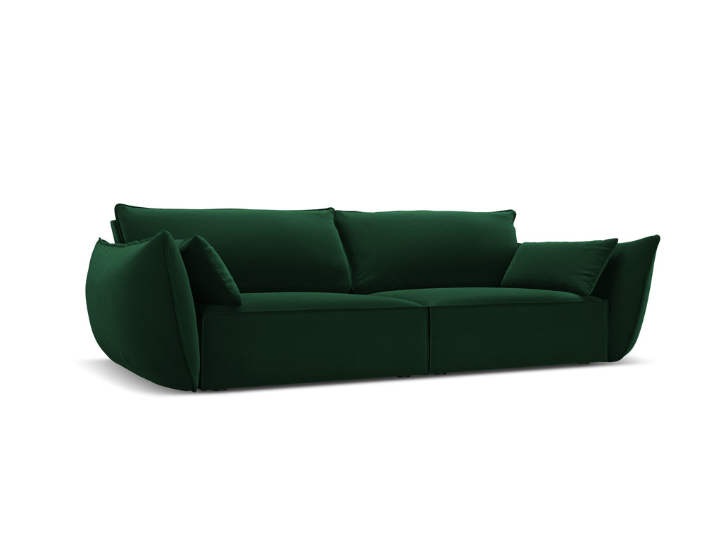 Kaelle Divano 3 Posti Bluvel - Verde bottiglia