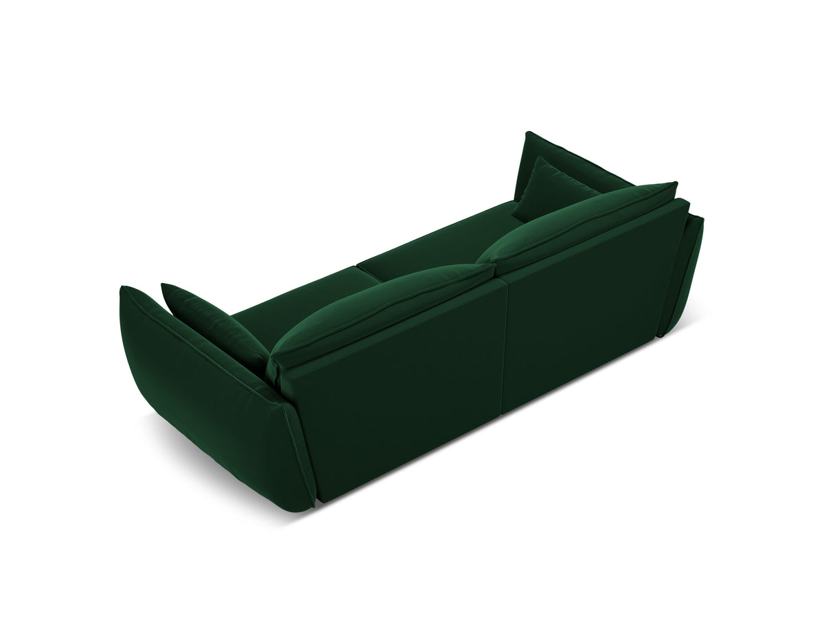 Kaelle Divano 3 Posti Bluvel - Verde bottiglia