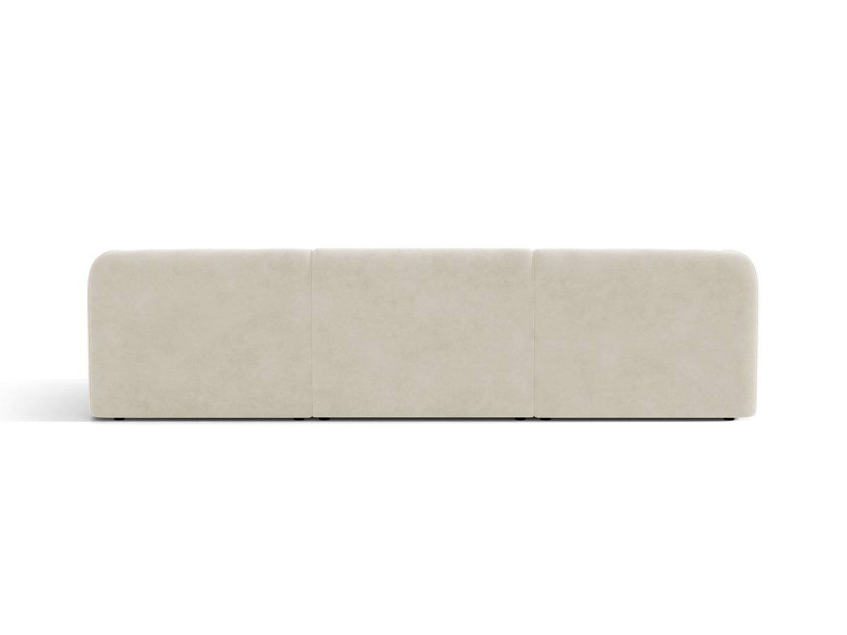 Miley Divano 3 Posti – Bluvel - Beige chiaro