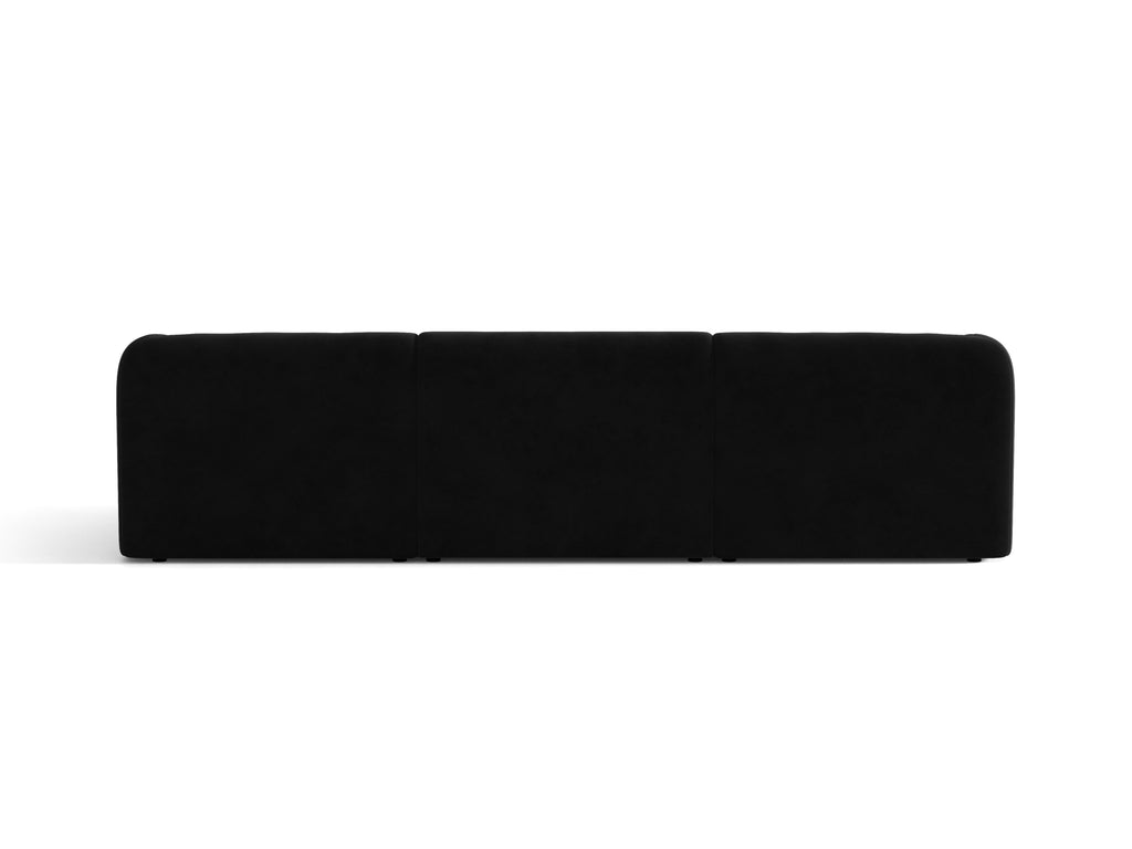 Miley Divano 3 Posti – Bluvel - Nero