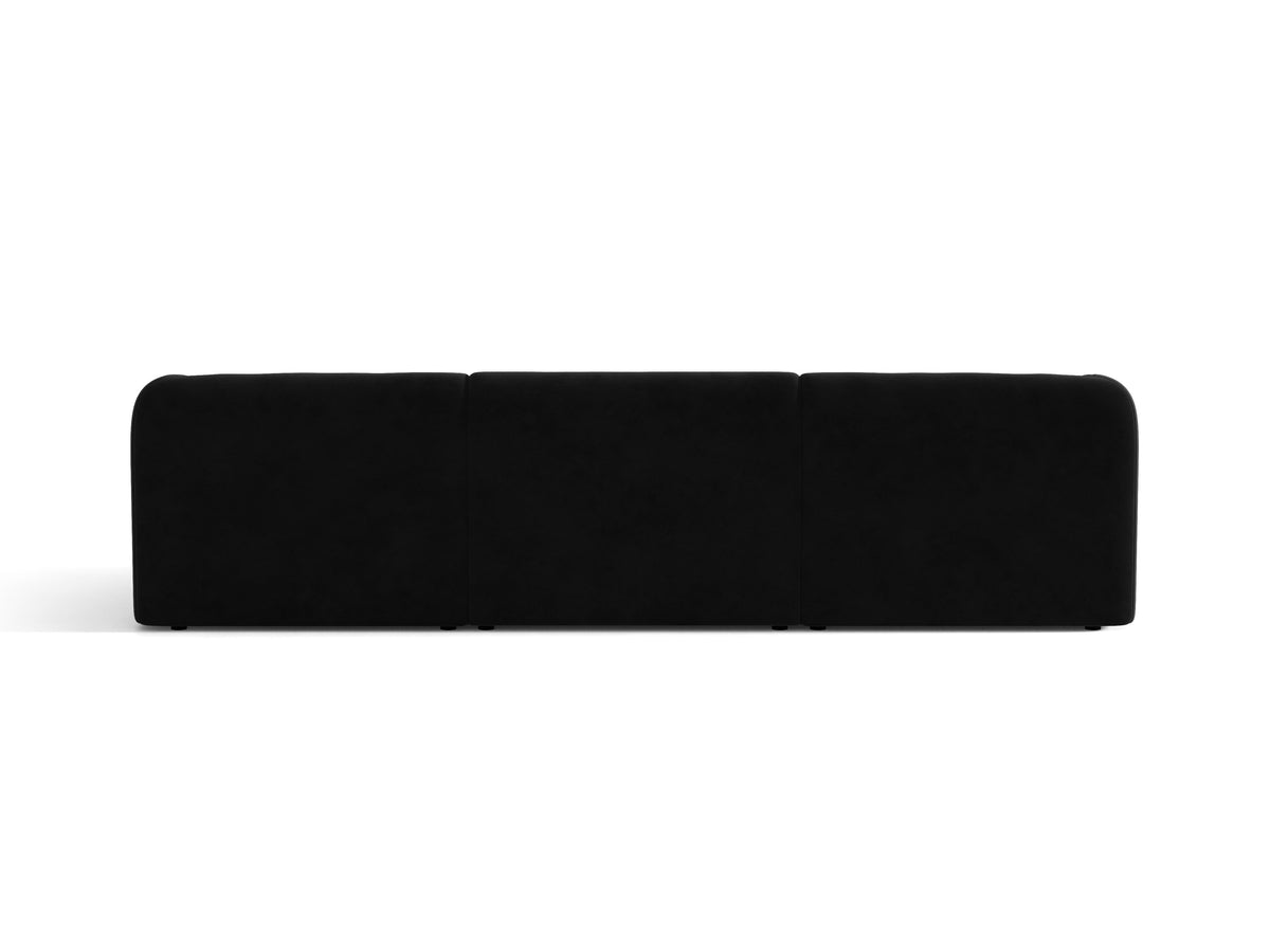 Miley Divano 3 Posti – Bluvel - Nero