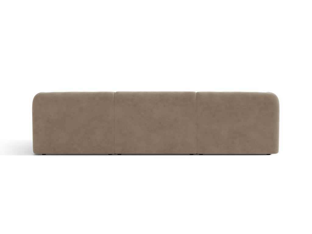 Miley Divano 3 Posti – Bluvel - Cappuccino