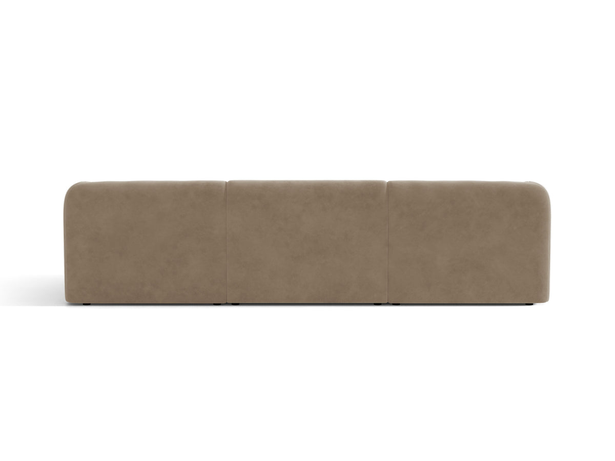 Miley Divano 3 Posti – Bluvel - Cappuccino