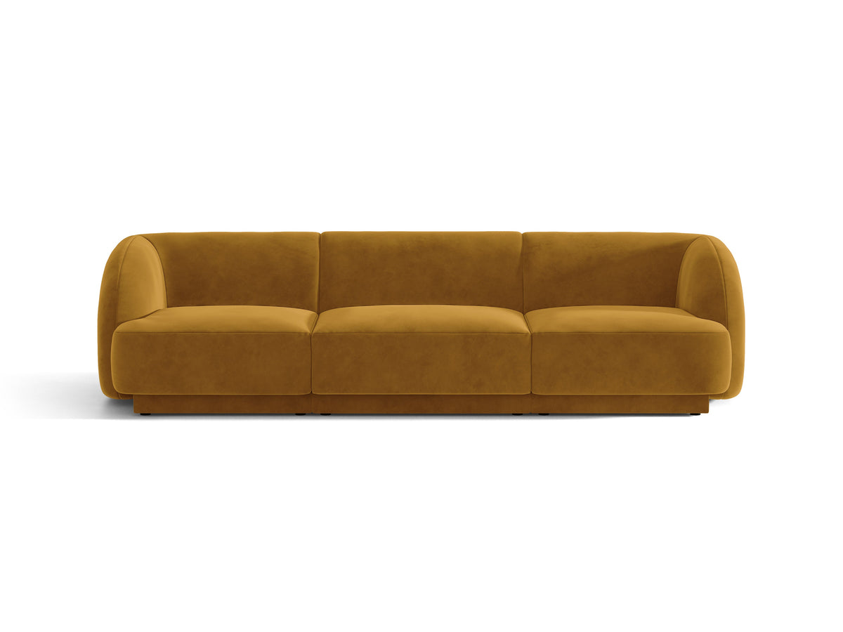 Miley Divano 3 Posti – Bluvel - Giallo