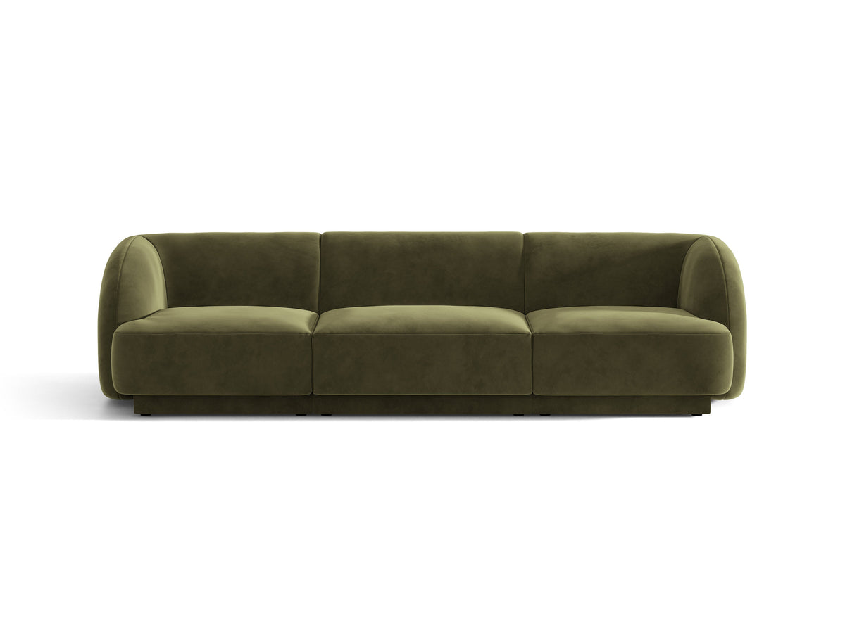 Miley Divano 3 Posti – Bluvel - Verde