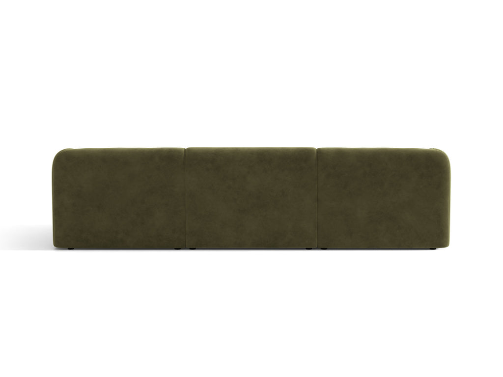 Miley Divano 3 Posti – Bluvel - Verde