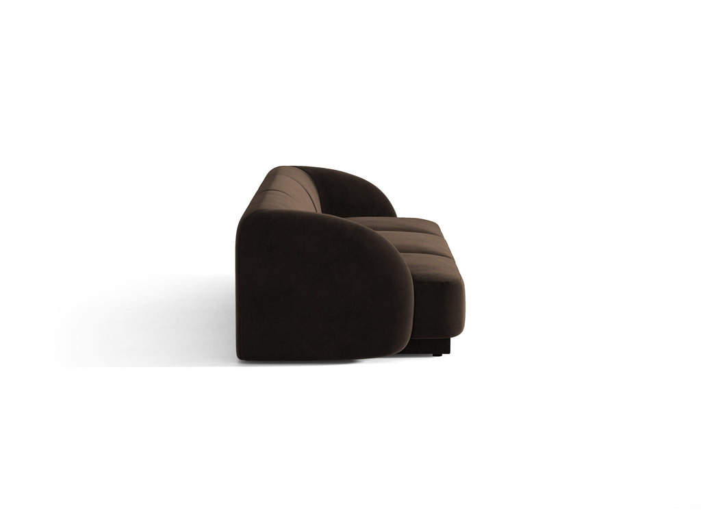 Miley Divano 3 Posti – Bluvel - Marrone scuro