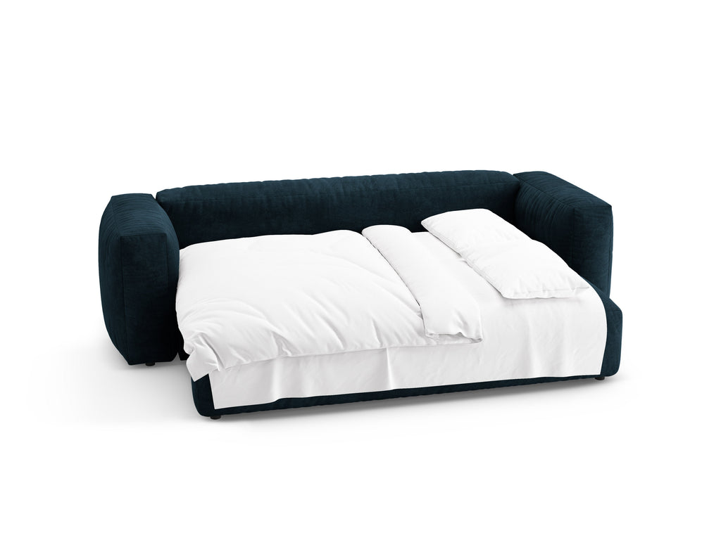 Martina Divano letto 3 Posti Vogue - Petrolio scuro