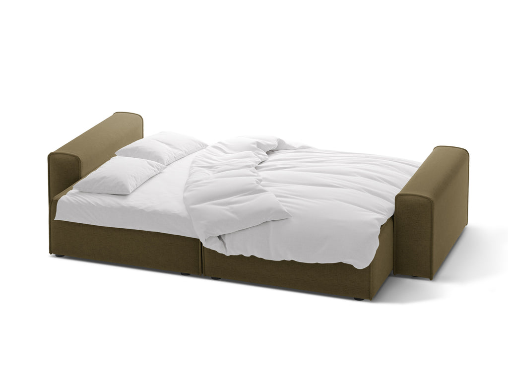 Victor Divano Letto Con Contenitore 3 Posti Moly - Verde