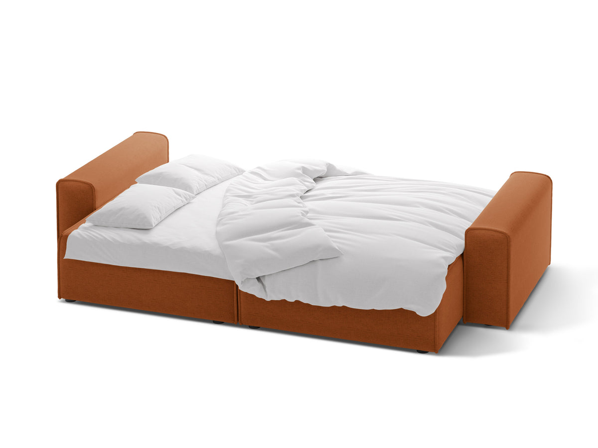 Victor Divano Letto Con Contenitore 3 Posti Moly - Brick