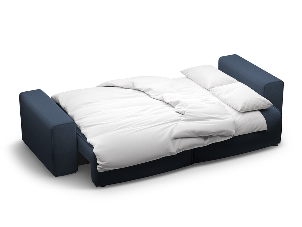 Victor Divano Letto Con Contenitore 3 Posti Moly - Blu reale
