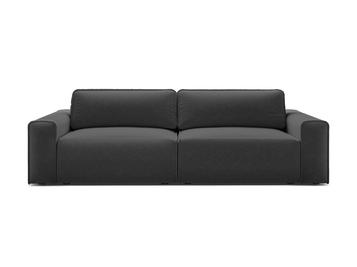 Victor Divano Letto Con Contenitore 3 Posti Moly - Antracite