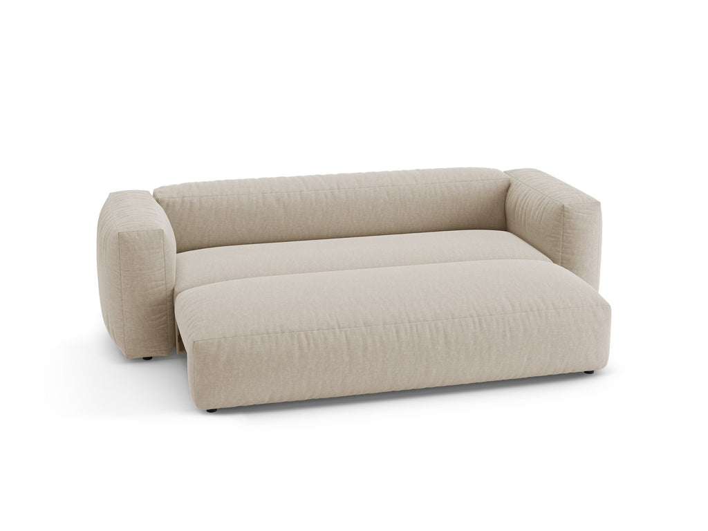 Martina Divano letto 3 Posti Boston - Beige chiaro