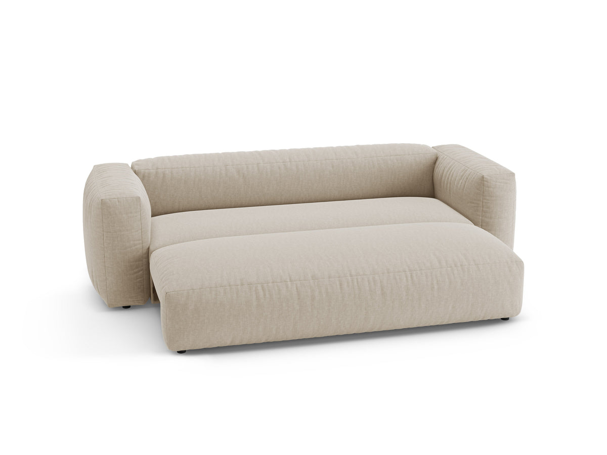 Martina Divano letto 3 Posti Boston - Beige chiaro