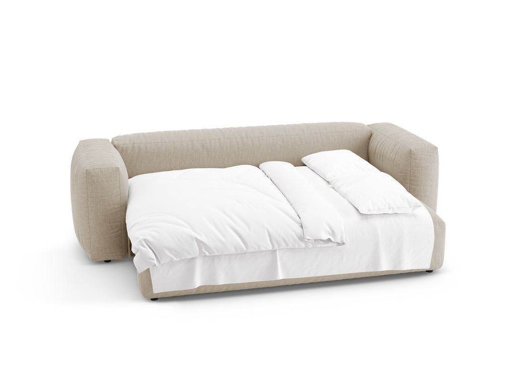 Martina Divano letto 3 Posti Boston - Beige chiaro