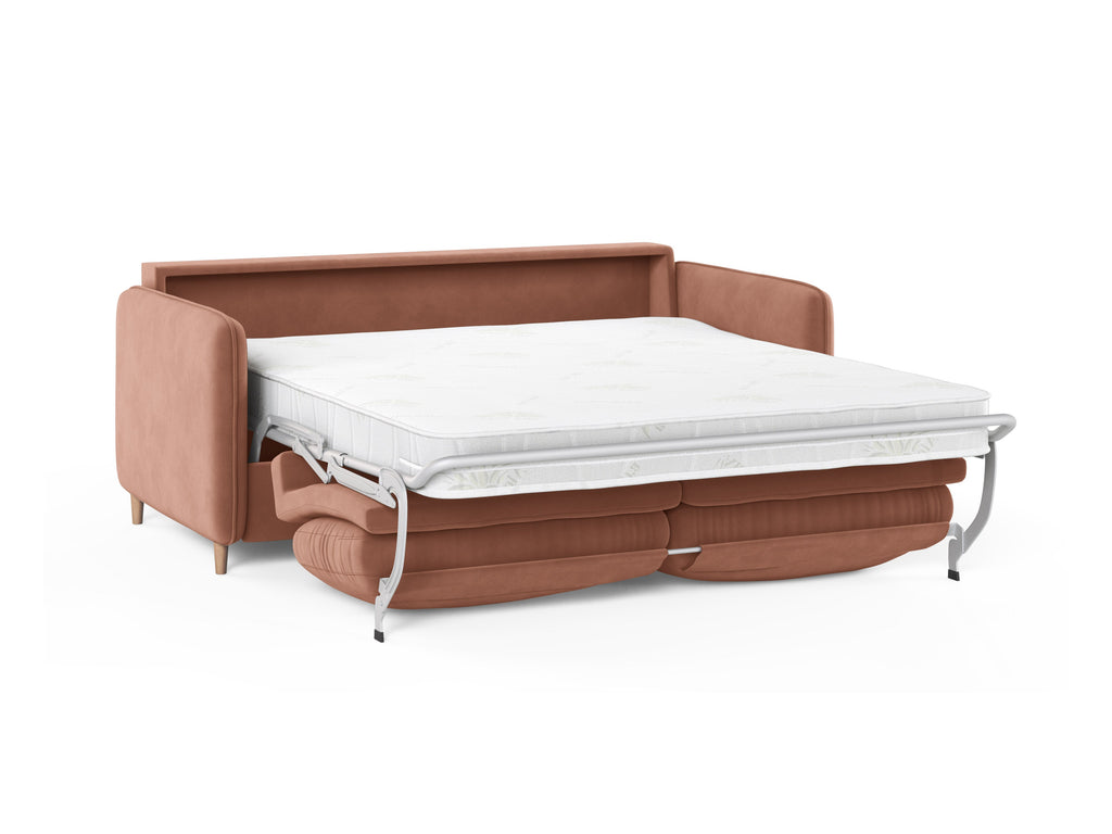 Simo Divano letto 3 Posti Salvador - Rosa