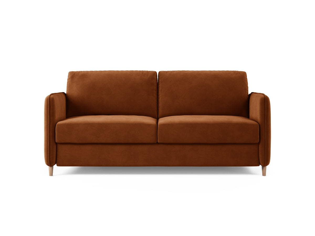 Simo Divano letto 3 Posti Salvador - Terracotta