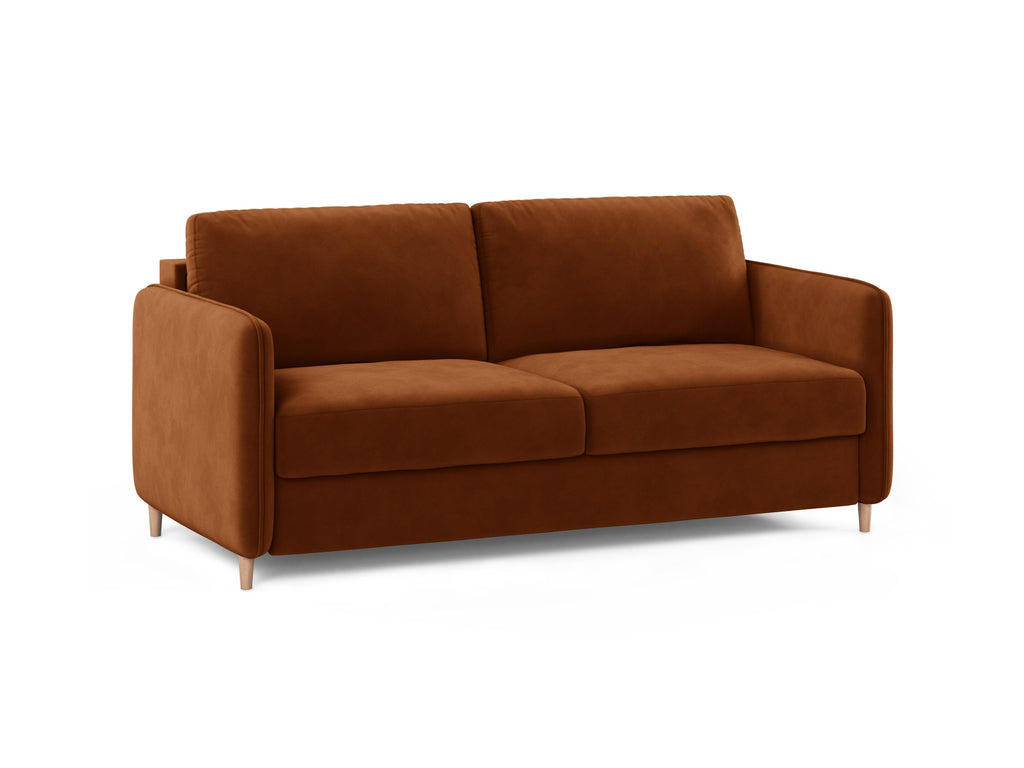 Simo Divano letto 3 Posti Salvador - Terracotta